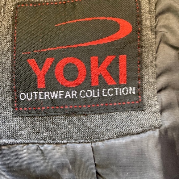 Yoki Lined Asymmetrical Long Jacket - Picture 9 of 10